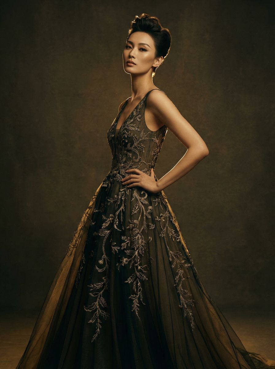 糖心vlog超模晚礼服写真视频